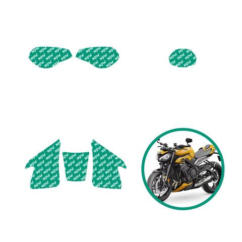 Kit Película Proteção Externa TRIUMPH STREET TRIPLE 765 RS (A PARTIR 2018)