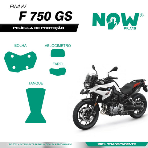 Kit Película Proteção Externa BMW F 750 GS (A PARTIR 2023)