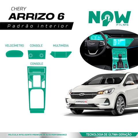 Kit Película Proteção Interna CHERY ARRIZO 6 2021 2022