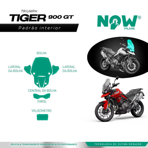 Kit Película Proteção Externa TRIUMPH TIGER 900GT (A PARTIR DE 2022)