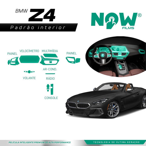 Kit Película Proteção Interna BMW Z4 (2019 À 2022)