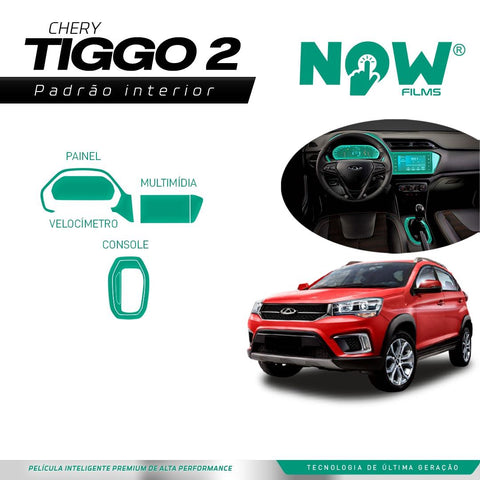 Kit Película Proteção Interna CHERY TIGGO 2 2019 a 2022