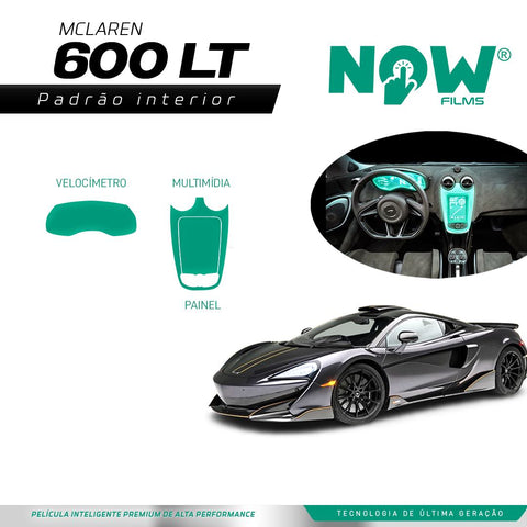 Kit Película Proteção Interna MC LAREN 600LT (2018 À 2020)