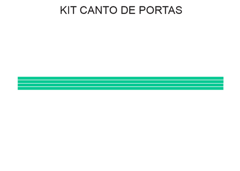 Kit Película de Proteção CANTO DE PORTAS UNIVERSAL