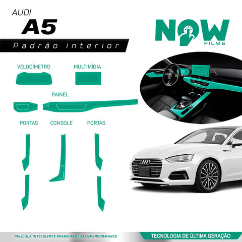 Kit Película Proteção Interna AUDI A5 (A PARTIR DE 2016)