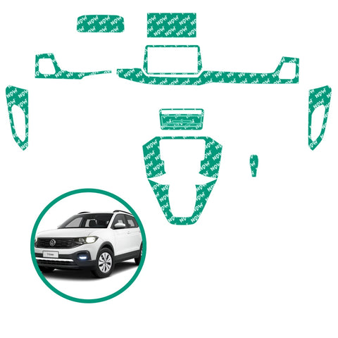 Kit Película Proteção Interna VW T-CROSS (A PARTIR 2024)