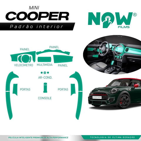 Kit Película Proteção Interna MINI COOPER (2021 À 2022)