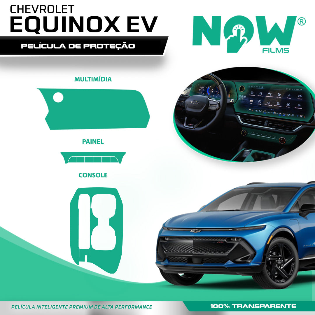 Kit Película Proteção CHEVROLET EQUINOX EV a partir 2025