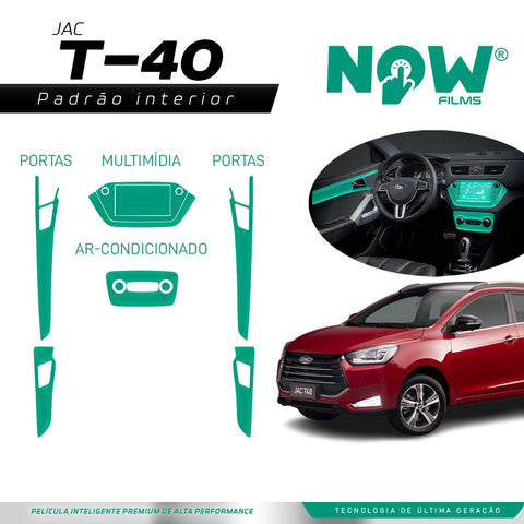 Kit Película Proteção Interna JAC T40 (2018 À 2020)