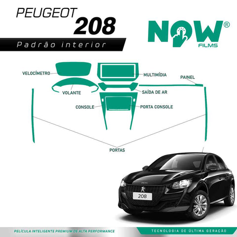 Kit Película de Proteção PEUGEOT 208 (A PARTIR DE 2023)