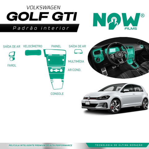Kit Película Proteção Interna VW GOLF (2019 À 2020)