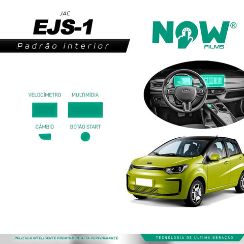 Kit Película Proteção Interna JAC EJS1 ELÉTRICO (2022)