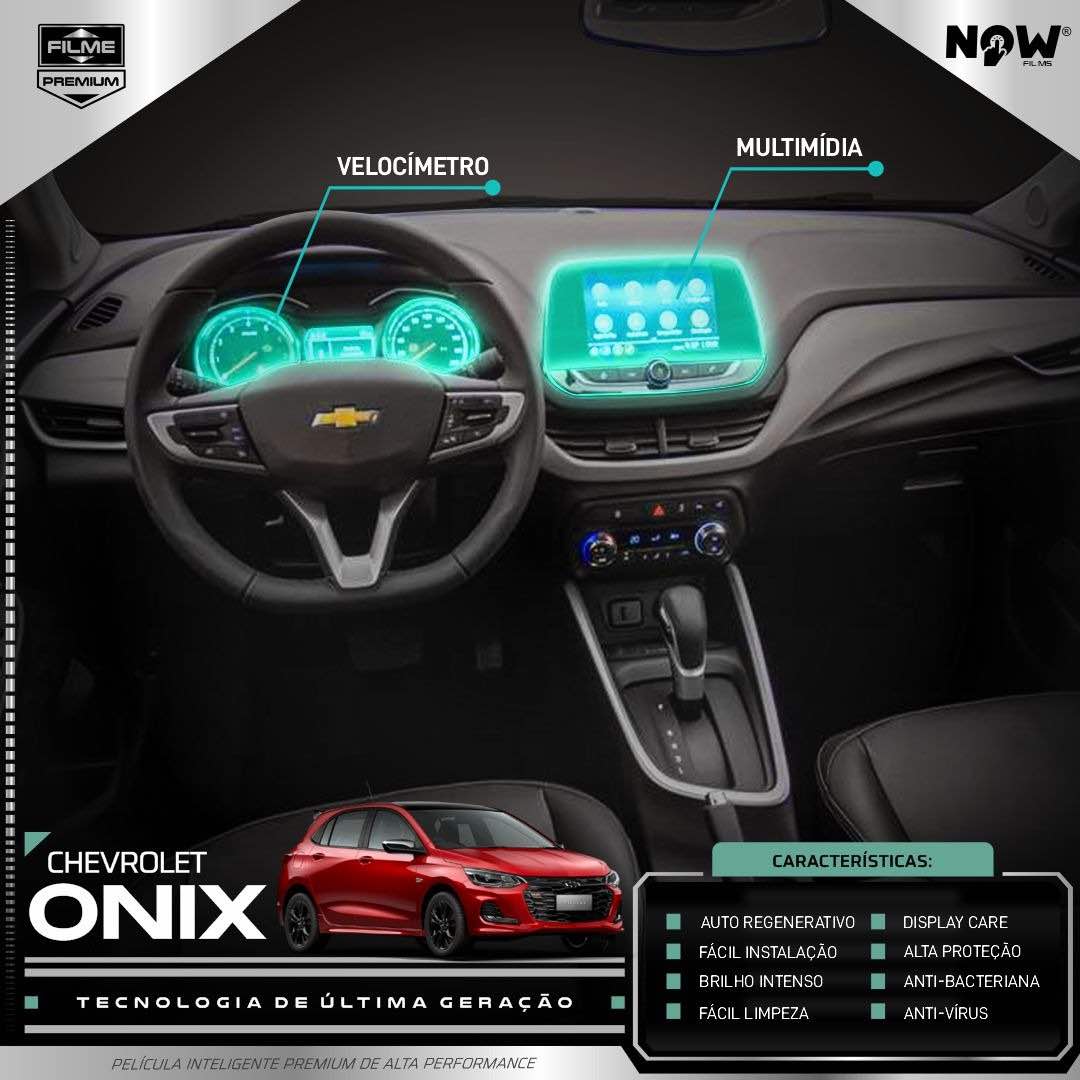 Kit película Proteção Interna CHEVROLET ONIX (2020 2021) – Now Films