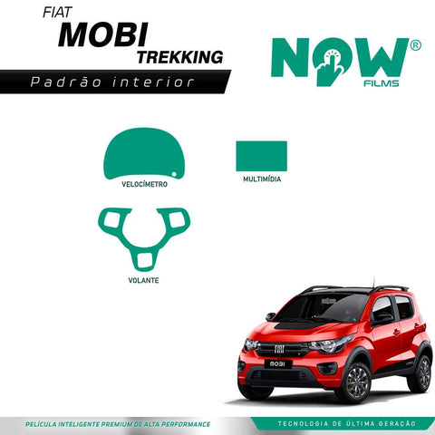Kit Película Proteção Interna FIAT MOBI TREKKING (A PARTIR DE 2022)