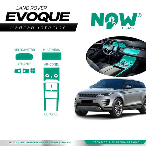 Kit Película Proteção Interna LAND ROVER EVOQUE (A PARTIR DE 2021)
