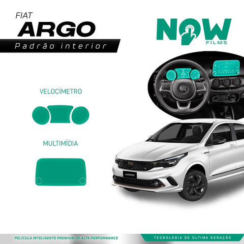 Kit Película Proteção Interna FIAT ARGO CRONOS (A PARTIR DE 2017)