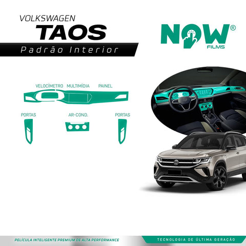Kit Película Proteção Interna VW TAOS (A PARTIR DE 2021)