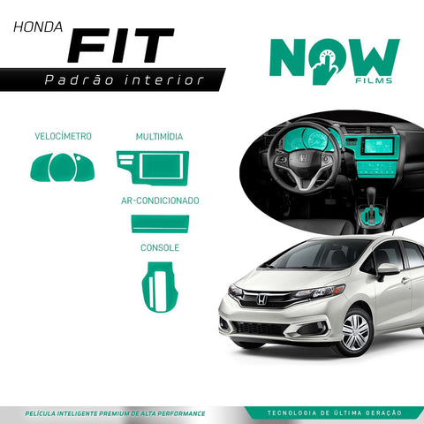 Kit Película Proteção Interna HONDA FIT (2017 À 2019)