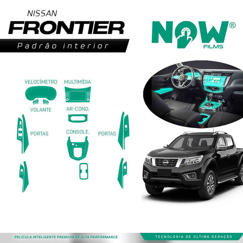 Kit Película Proteção Interna NISSAN FRONTIER (A PARTIR DE 2022)